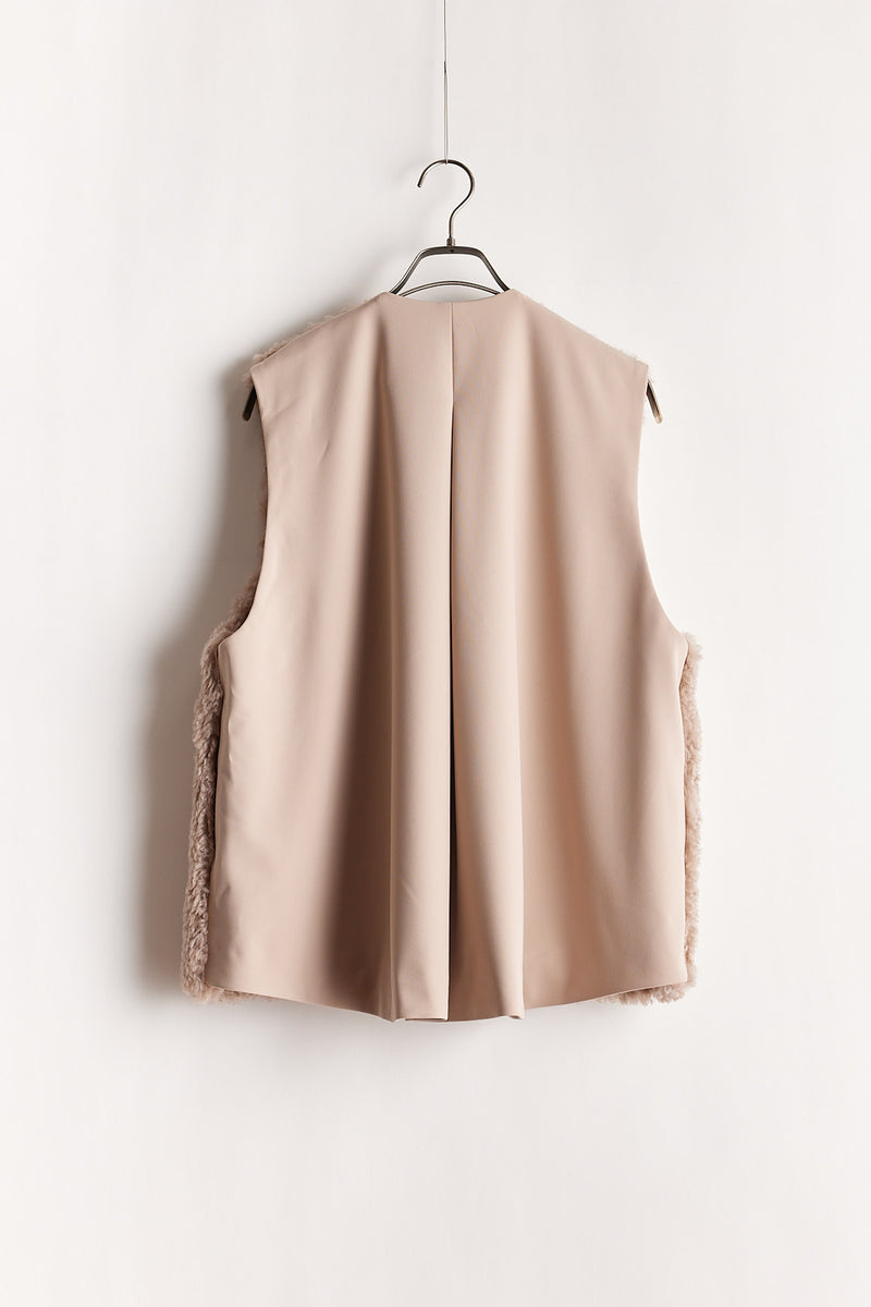 Fake curly fur vest – Stella Ciffon