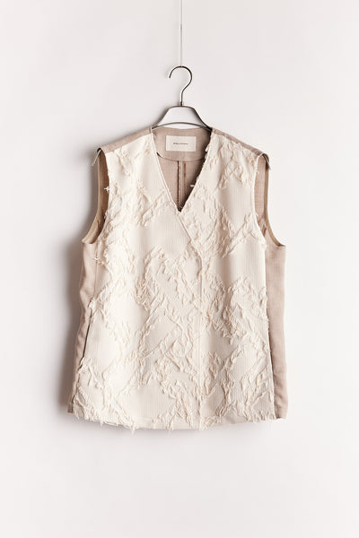 Non dyed tweed vest – Stella Ciffon